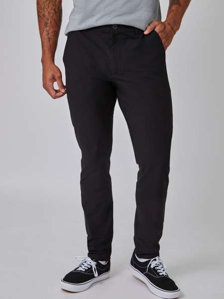 Stretch Tech Pants Staples 2-Pack Black and Khaki | Fresh Clean Threads